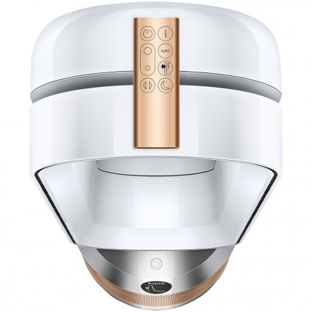 Purificator și răcitor de aer Dyson Cool Formaldehyde™ TP09, 40W, 40 m2, 10 viteze, oscilație, HEPA, Wi-Fi, LCD, control vocal, alb/dorat