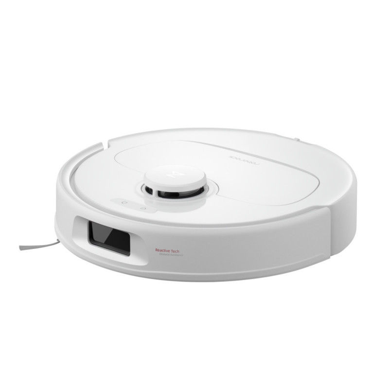 Aspirator robot Roborock QR 598, 8000 Pa, 5200 mAh, 60W, 3D mapping, Statie de incarcare, Autonomie 3 ore, Alb