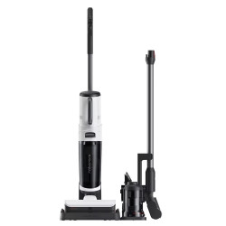 Aspirator vertical 5in1 Roborock Dyad Pro Combo R300002, 17000 Pa, 300 m2, 0.46 l, 4 moduri, Auto-curățare,, Autonomie până la 60 min, Alb