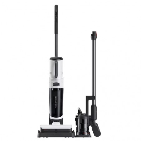 Aspirator vertical 5in1 Roborock Dyad Pro Combo R300002, 17000 Pa, 300 m2, 0.46 l, 4 moduri, Auto-curățare,, Autonomie până la 60 min, Alb
