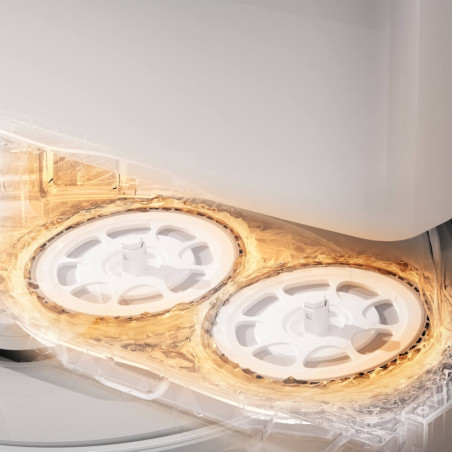 Aspirator robotizat Roborock Q Revo Max V, 7000Pa, 180 min, 300 m2, Dry/Mocro, Wi-Fi, PreciSense® LiDAR + Reactive AI, Asistent vocal, alb