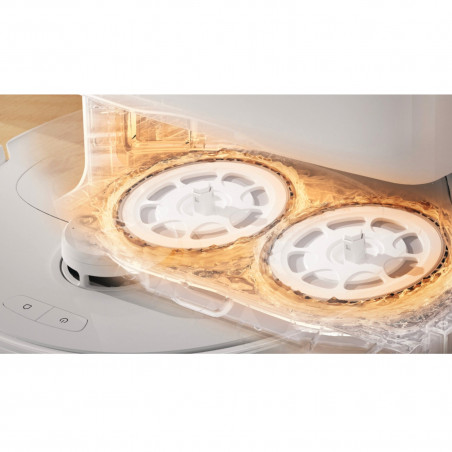 Aspirator robotizat Roborock Q Revo Max V, 7000Pa, 180 min, 300 m2, Dry/Mocro, Wi-Fi, PreciSense® LiDAR + Reactive AI, Asistent vocal, alb