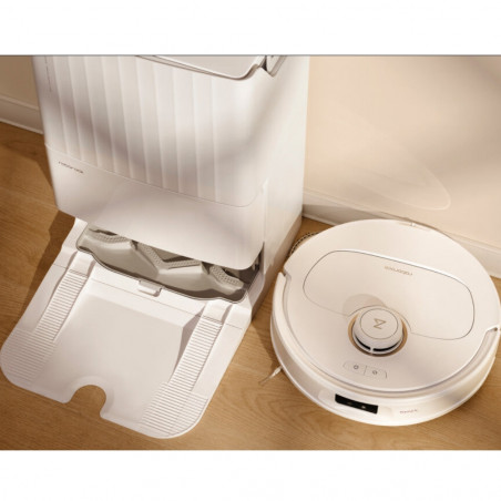 Aspirator robotizat Roborock Q Revo Max V, 7000Pa, 180 min, 300 m2, Dry/Mocro, Wi-Fi, PreciSense® LiDAR + Reactive AI, Asistent vocal, alb