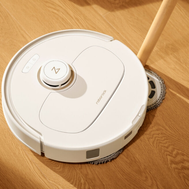 Aspirator robotizat Roborock Q Revo Max V, 7000Pa, 180 min, 300 m2, Dry/Mocro, Wi-Fi, PreciSense® LiDAR + Reactive AI, Asistent vocal, alb