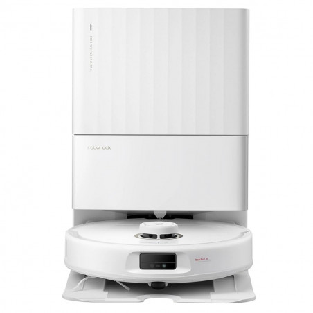 Aspirator robotizat Roborock Q Revo Max V, 7000Pa, 180 min, 300 m2, Dry/Mocro, Wi-Fi, PreciSense® LiDAR + Reactive AI, Asistent vocal, alb