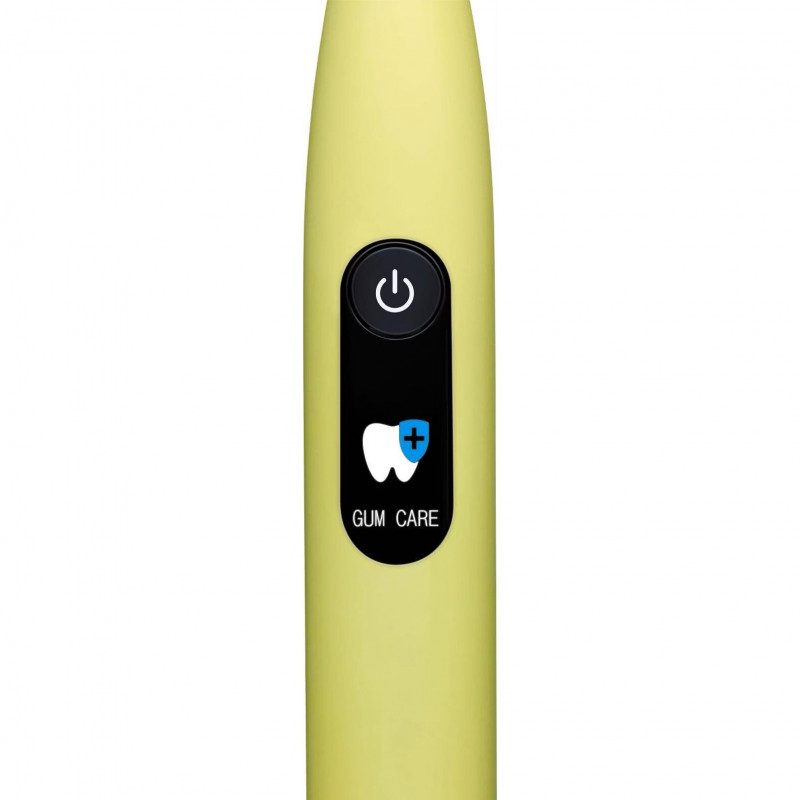 Periuta de dinti electrica sonica Beurer SC 50, 80000 rpm, 5 moduri, Timer, Autonomie 22 zile, Afisaj LED, Tip-C + Placa magnetica, Galben