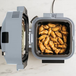 Multicooker sub presiune NINJA ON400EU, 1760W, 5.7L, Speedi Meals, 10 programe, Gri