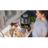 Friteuza cu aer cald Ninja AF160EU, 2470W, 5,2 l, 6 programe, Max Crisp, Gri