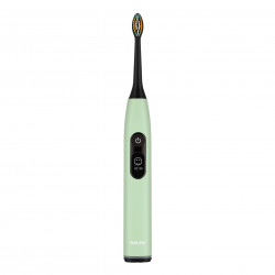 Periuta de dinti electrica sonica Beurer SC 50, 80000 rpm, 5 moduri, Timer, Autonomie 22 zile, Afisaj LED, Tip-C + Placa magnetica, Verde