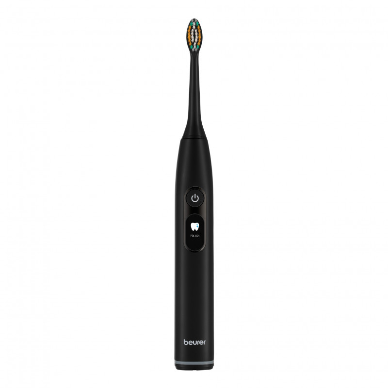 Periuta de dinti electrica sonica Beurer SC 50, 80000 rpm, 5 moduri, Timer, Autonomie 22 zile, Afisaj LED, Tip-C + Placa magnetica, Negru