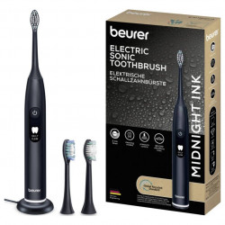 Periuta de dinti electrica sonica Beurer SC 50, 80000 rpm, 5 moduri, Timer, Autonomie 22 zile, Afisaj LED, Tip-C + Placa magnetica, Negru