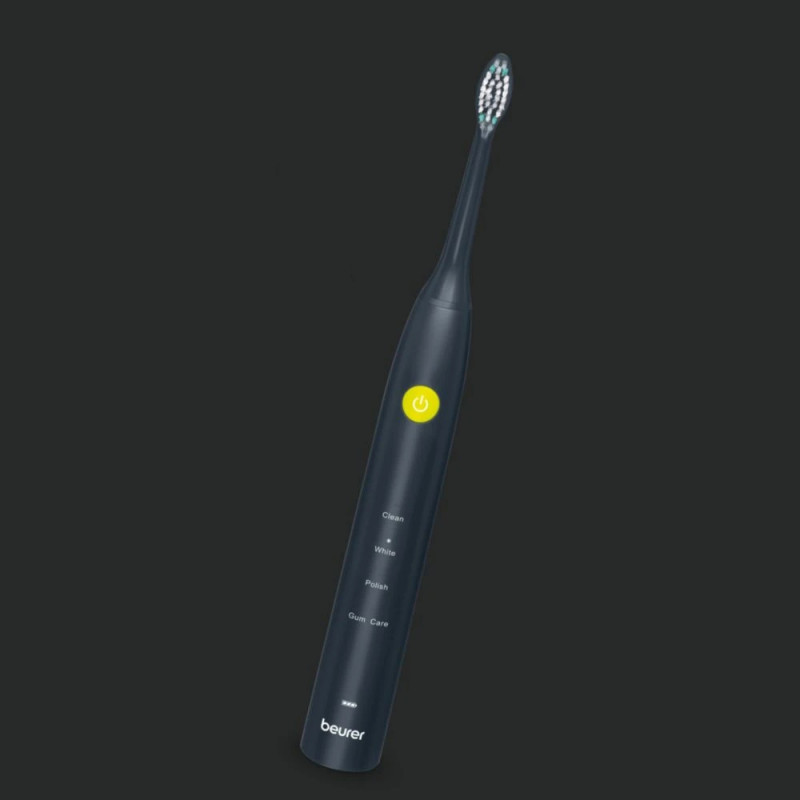 Periuta de dinti electrica sonica Beurer SC 30, 80000 rpm, 4 moduri, Timer, Autonomie 15 zile, Indicator LED, Tip-C, Negru