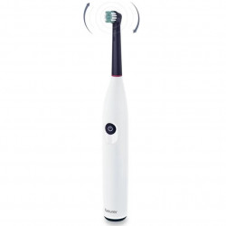Periuta de dinti electrica Beurer TB 15, 2 programe, Temporizator, Oscilant-pulsant, Autonomie 12 zile, Indicatoare LED, Compatibilitate capete Oral-B, Alb