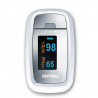 Beurer PO 30 Medical Fingertip Pulse Oximetru, SpO₂, puls, fără sânge și fără durere, OLED, afișaj grafic, CE, IP22, gri / alb