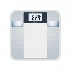 Beurer BG 13, până la 150 kg, 6 funcții, memorie, LCD, 5 niveluri de activitate, transparent/argintiu