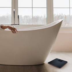 Beurer GS 235, Până la 180 kg, Cifre mari, Sticlă călită, Magic LED, Suprafață antiderapantă, Negru