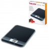 Cântar de bucătărie Beurer KS 19 Black, Până la 5 kg, Tare, Control tactil, LCD, Sticlă, Ultrafin, Negru