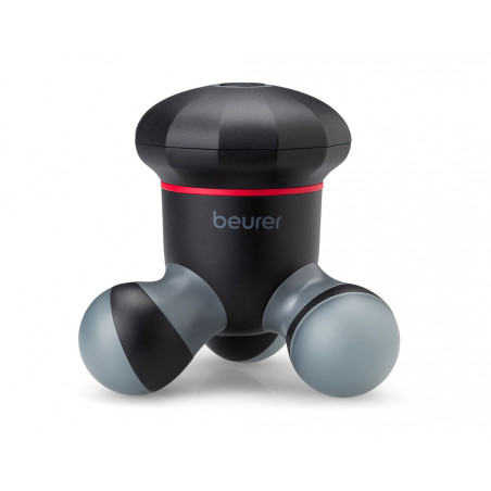 Mini masaj Beurer MG 18, Iluminare cu LED-uri, Corp complet, Părți lavabile, Negru