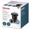 Mini masaj Beurer MG 18, Iluminare cu LED-uri, Corp complet, Părți lavabile, Negru