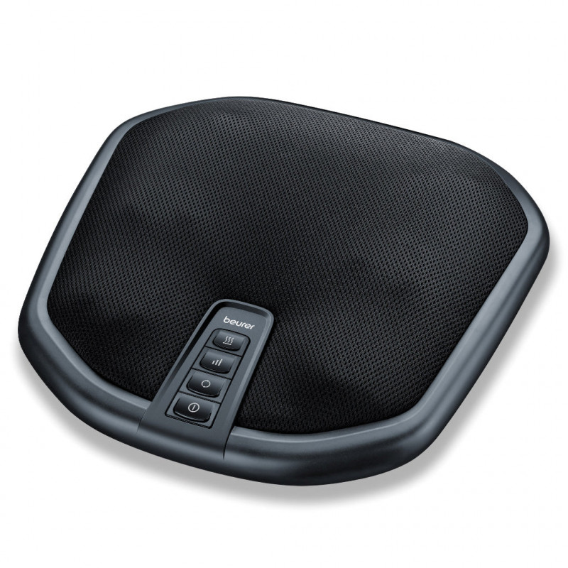 Aparat de masaj Beurer FM 70, 36W, Shiatsu, spate și picioare, 18 capete, 3 viteze, încălzire, husă, negru