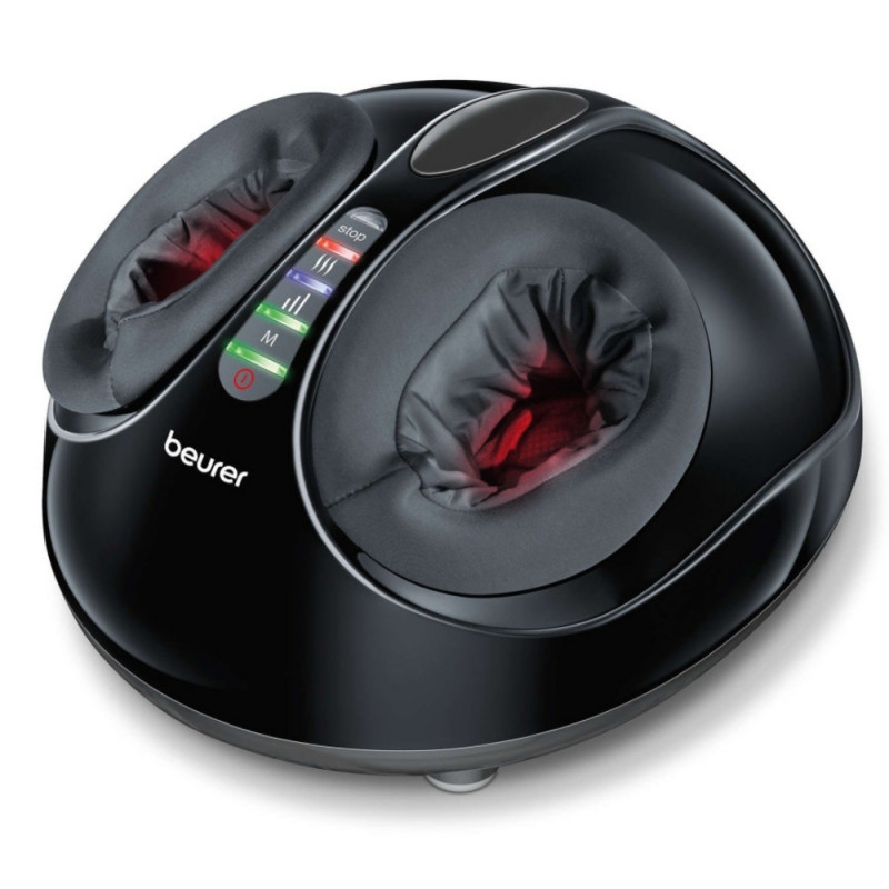 Masaj Shiatsu Beurer FM 90, 48W, compresie cu aer, reflexologie, 24 de capete, 3 programe, până la 46 №, negru