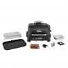Gratar electric Ninja OG850EU, 1700W, 4 programe, 45x29 cm, 240C, ceramica Plocha, Tehnologie Woodfire, IPX4, Negru