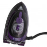 Fier de ca lcat cu abur de calatorie Adler AD 5049, 420 W, 30 ml, Placa ceramica, Abur/uscat, Negru/Violet