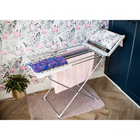 Uscator de rufe electric Adler AD 7821, 220W, 18 elemente, IP22, Alb