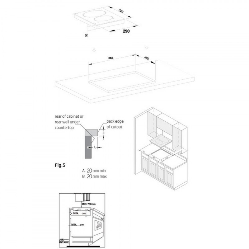 Plită ceramică Crown VCPK32.C, 3000W, Dublă, Timer 90 min, Negru