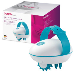 Aparat de masaj pentru celulita Beurer CM 51, 2 trepte, Ergonomic, Alb / Albastru