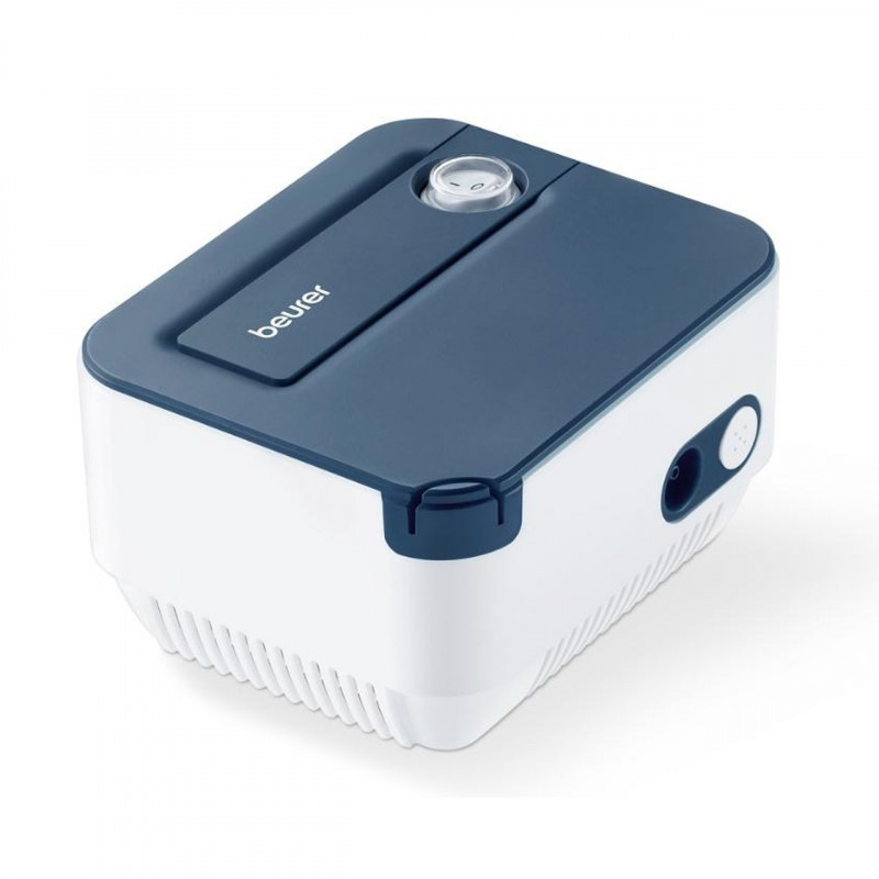 Compresor inhalator Beurer IH 16, 2,07 μm, 0,35 ml/min, 0,8 bar, 6 ml, alb