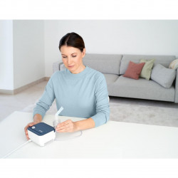 Compresor inhalator Beurer IH 16, 2,07 μm, 0,35 ml/min, 0,8 bar, 6 ml, alb