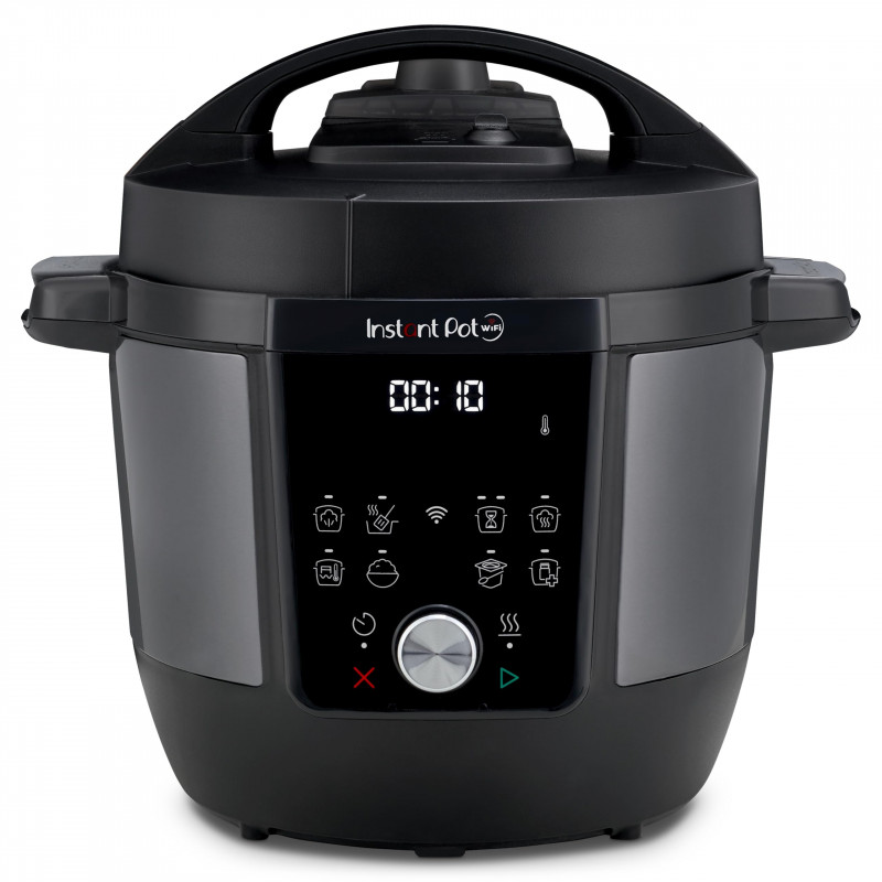 Instant Pot Plus 60 WiFi, 1000W, 5.7 l, 9 programe, control WiFi, ecran LCD, oțel inoxidabil, negru
