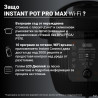 Multicooker Instant Pot Pro Max 60 WiFi, 1200W, 5.7 L, 10 programe, Nutriboost, control WiFi, afișaj LCD, oțel inoxidabil, negru