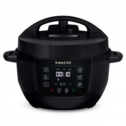 Multicooker Instant Pot Classic Mini 140800001, 800W, 3.8 l, 7 programe, Afisaj LCD, Otel inoxidabil, Negru