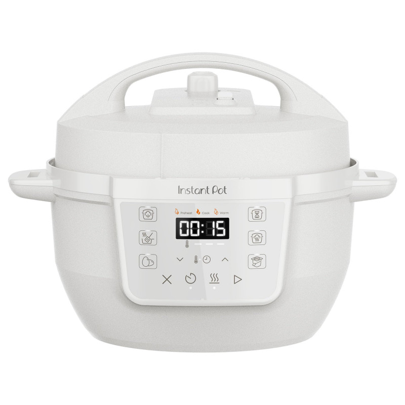 Multicooker Instant Pot Classic Mini 140800801, 800W, 3.8 l, 7 programe, Afisaj LCD, Otel inoxidabil, Alb