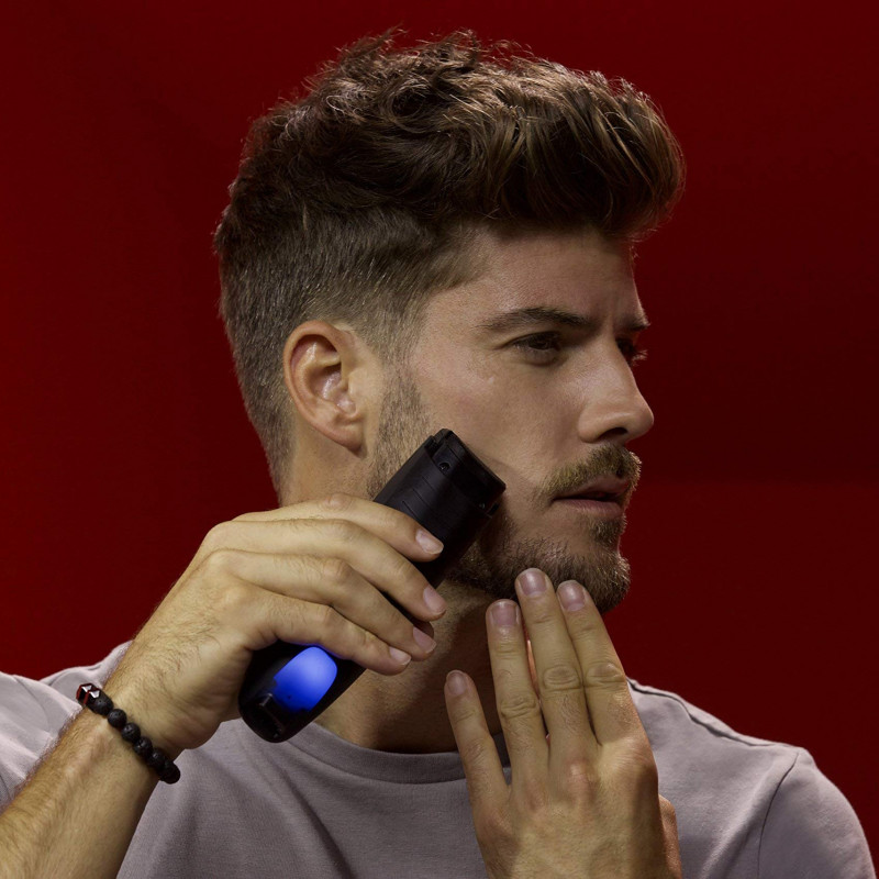 Aparat de tuns barba Remington MB4700 TouchTech, 175 lungimi, Auto Turbo, 50 min autonomie, USB, Negru