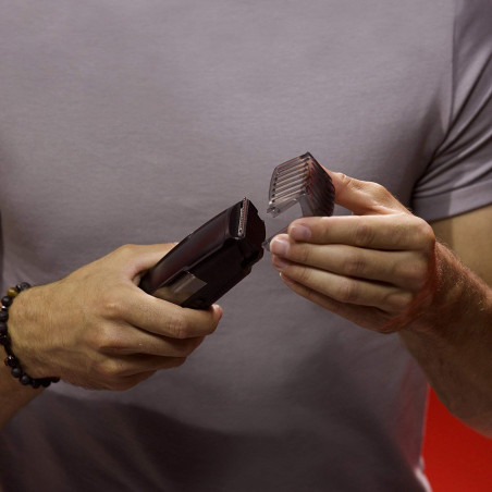 Aparat de tuns barba Remington MB4700 TouchTech, 175 lungimi, Auto Turbo, 50 min autonomie, USB, Negru