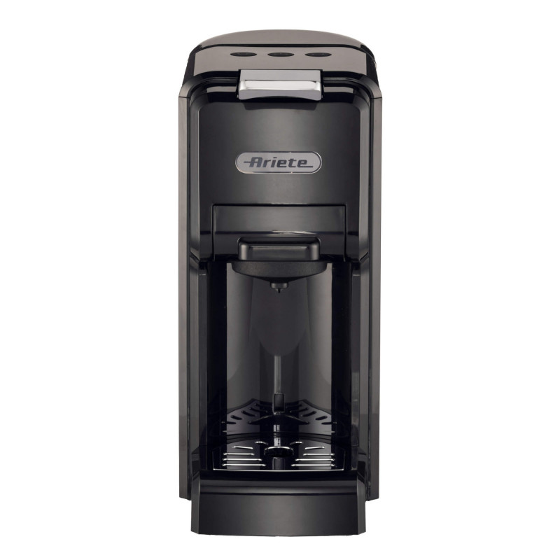 Espressor pentru cafea macinata si capsule 4in1 Ariete 1304/11, 1350W, 19 bar, 0.7 l, Oprire automata, Bază reglabila, Negru