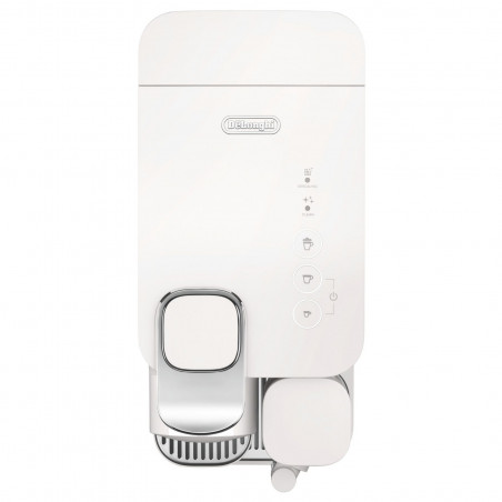 Espressor cu capsule DeLonghi EN510W, 1450W, 19 bar, 1 l, Nespresso, Auto shut-off, Alb