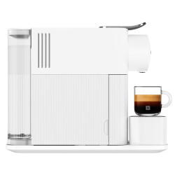 Espressor cu capsule DeLonghi EN510W, 1450W, 19 bar, 1 l, Nespresso, Auto shut-off, Alb
