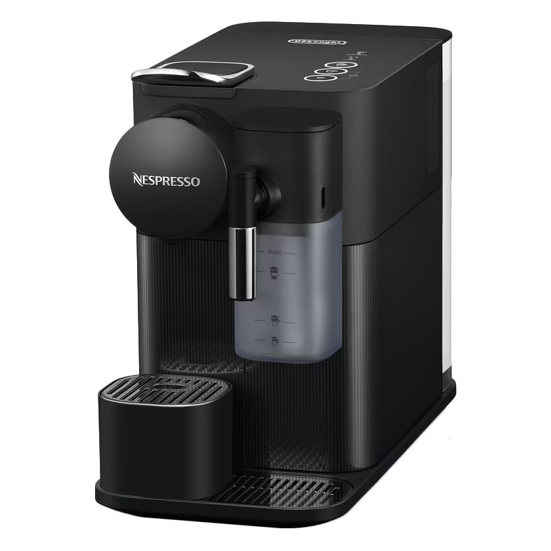 Espressor cu capsule DeLonghi EN510B, 1450W, 19 bar, 1 l, Nespresso, Auto shut-off, Negru