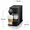 Espressor cu capsule DeLonghi EN510B, 1450W, 19 bar, 1 l, Nespresso, Auto shut-off, Negru