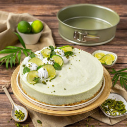 Forma de copt Zenker 7452, Rotunda, 26x7,5 cm, Acoperire ILAG Maximizing Green, Pana la 180°C, Verde