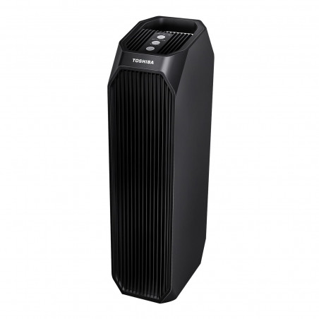Purificator de aer Toshiba CAF-Z45FR, 20 m², 54 W, 228 m³/h, 3 moduri, Ionizare, HEPA, 32 dB, Negru