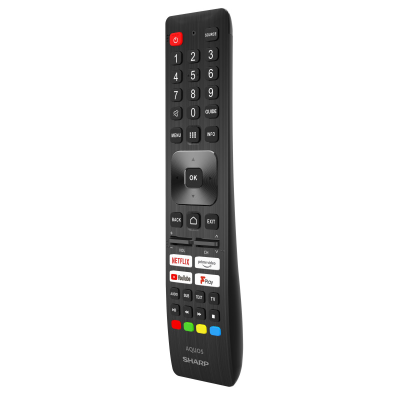 Smart televizor Sharp 32DI6EAAEUR, 32", 80 cm, 1366x768 HD Ready, Android TV™ 11, Wi-Fi, Game Mode, Bluetooth, 3 HDMI, VESA 100x100mm, Negru