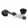 Perie de spalat vase cu dozator Joseph Joseph SinkTech 6500018, Cap inlocuibil, Gri
