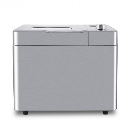 Nictemaw Baking Master, 550W, 25 programe, 3 trepte, 500/750/900g, LCD, Start întârziat 13h, Distribuitor automat, Argint