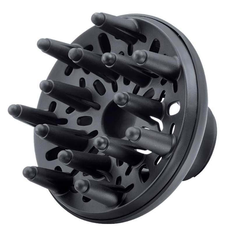 Uscator de par Remington D5215 Pro Air Shine, 2300W, 2 viteze, 3 trepte, Sistem ionic, 85 km/h, Grila ceramica, Negru