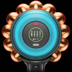 Вертикална прахосмукачка Dyson V16 Piston Submarine 492969-01, 315AW, 900W, 1.3 л, 70 мин, CleanCompaktor™, Hyperdymium™, MyDyson™, HEPA, LCD, Черен/мед